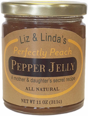 Liz & Linda's Perfectly Peach Pepper Jelly