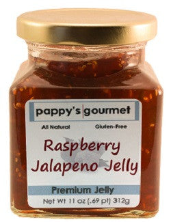 Pappy's Gourmet Raspberry Jalapeno Pepper Jelly
