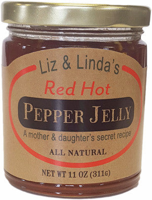 Liz & Linda's Red Hot Pepper Jelly