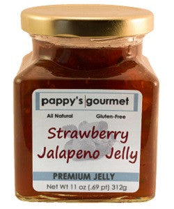 Pappy's Gourmet Strawberry Jalapeno Pepper Jelly